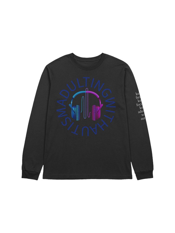 Adulting With Autism® Women’s Long-Sleeve Tee — Logo & Tagline product image (1)