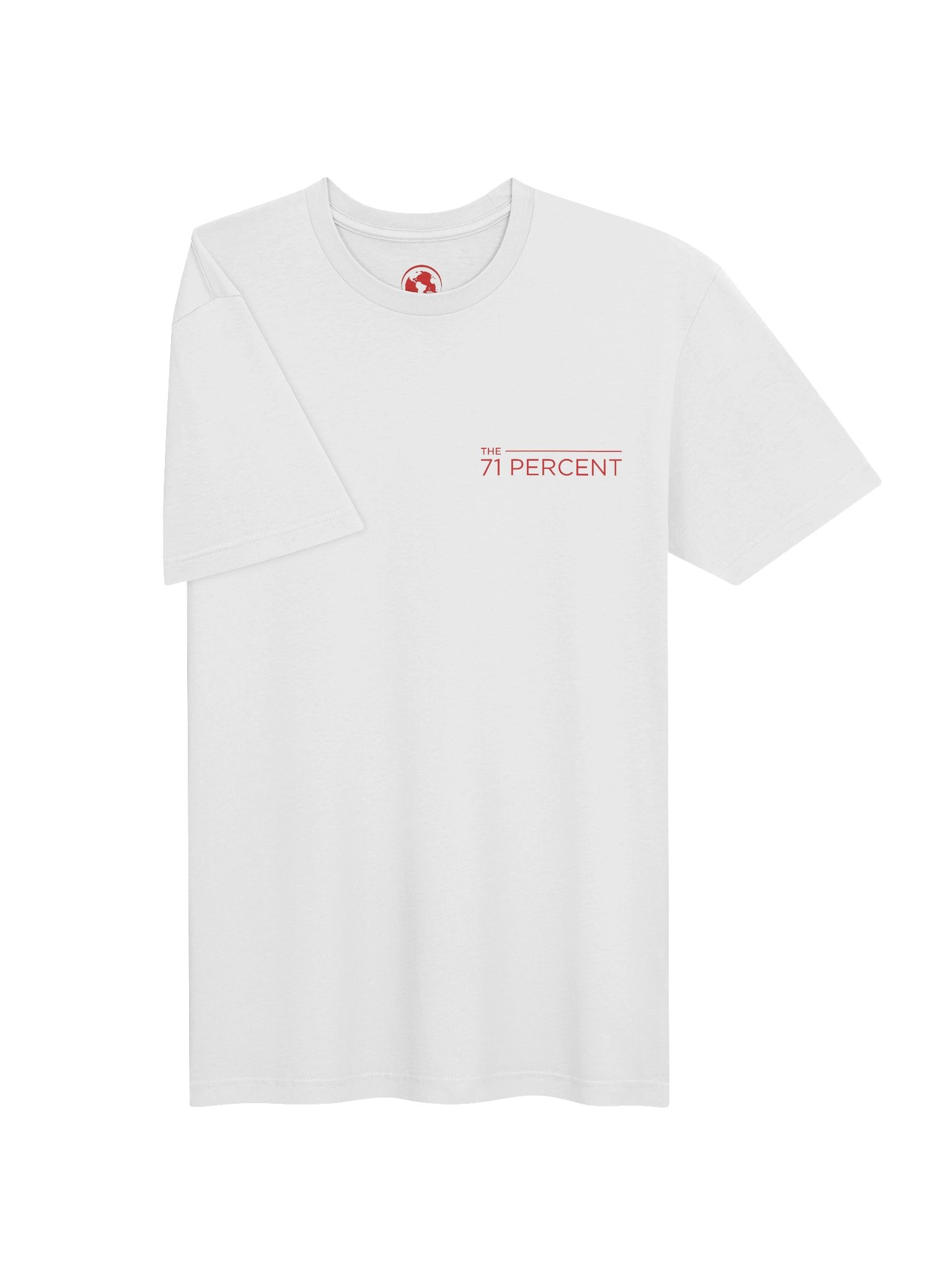 The 71 Percent Tee White/Red product image (3)