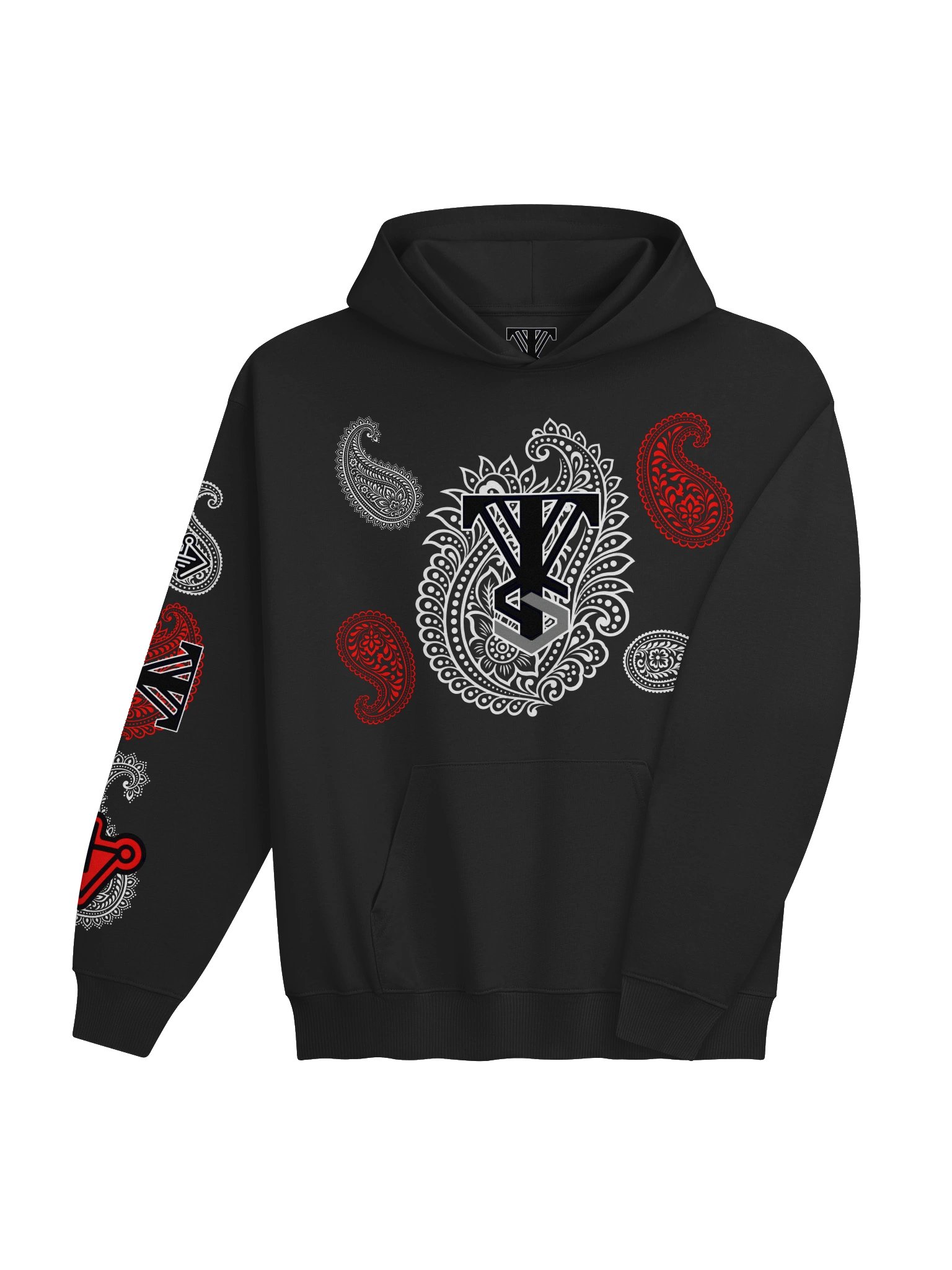Kal's Paisley Winter Hoodie product image (4)
