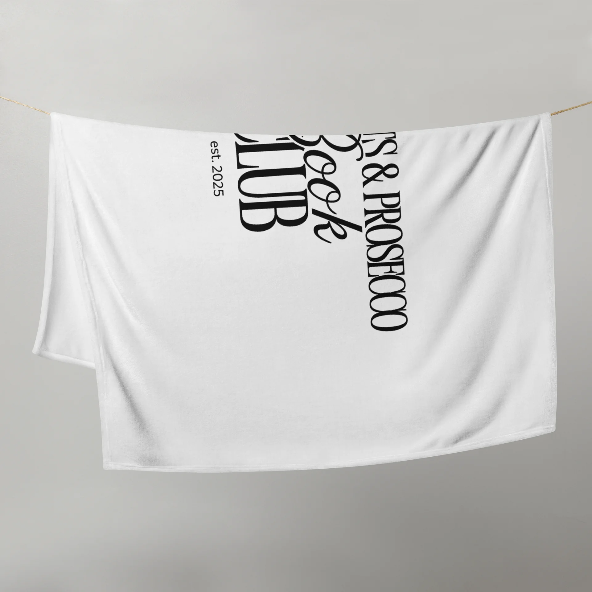 The Official Plot Twists & Prosecco Snuggle Throw product image (9)