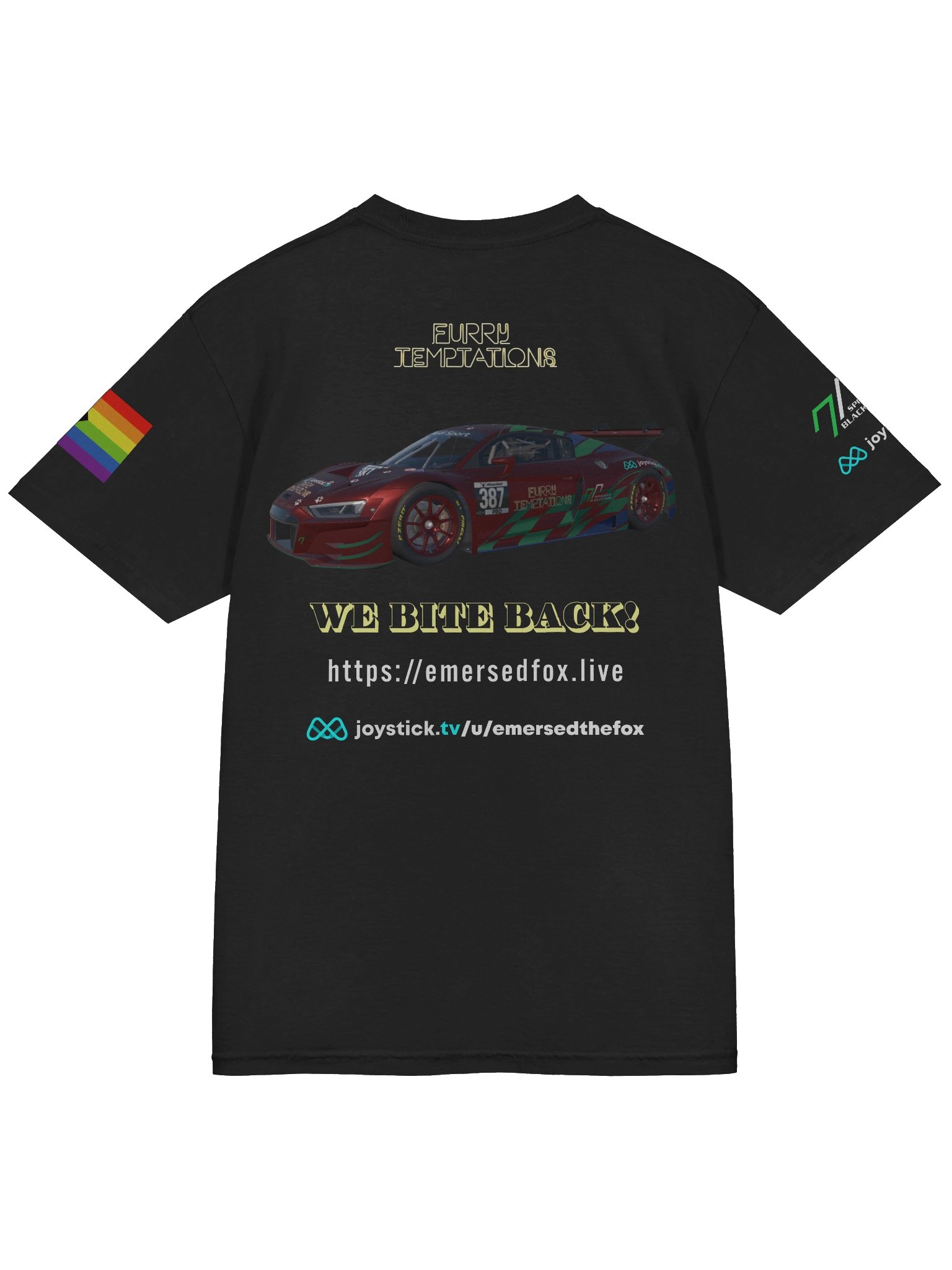 Furry Temptations Racing T product image (16)
