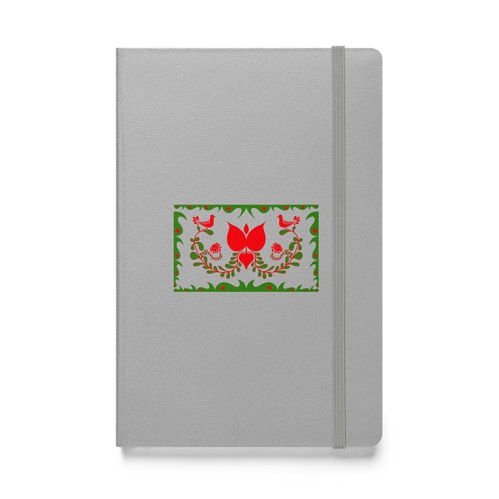 Hungarian Floral & Bird Hardcover Journal product image (1)
