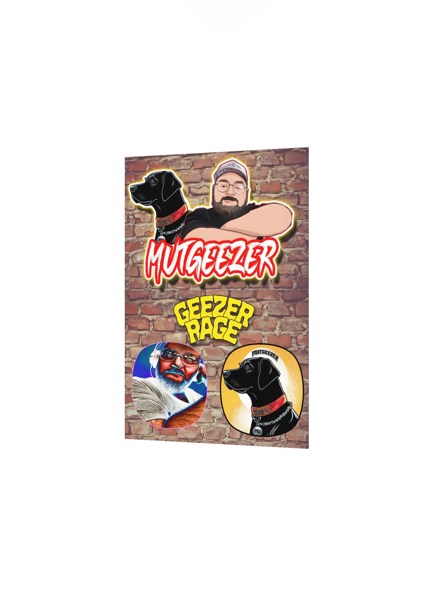 Mutgeezer Logo poster product image (7)
