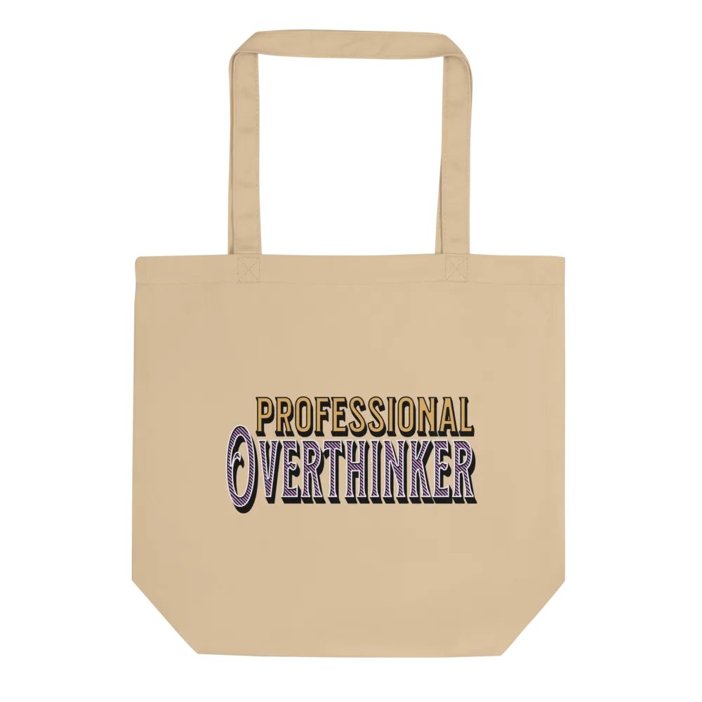 Professional Overthinker Eco-Friendly Tote Bag product image (1)