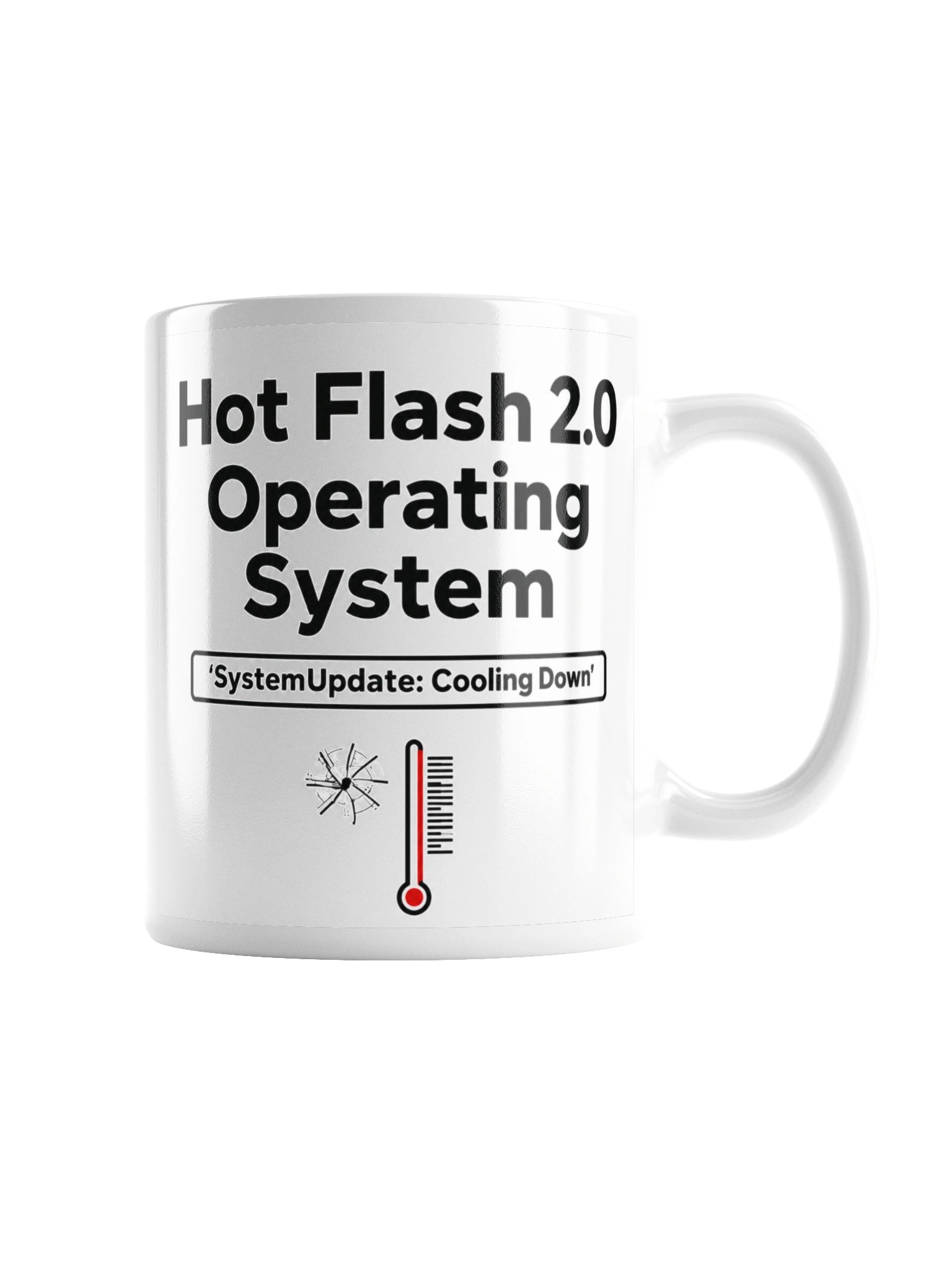 Hot Flash 2.0 Operating System Mug - Funny Menopause Gift - System Update Cooling Down product image (3)