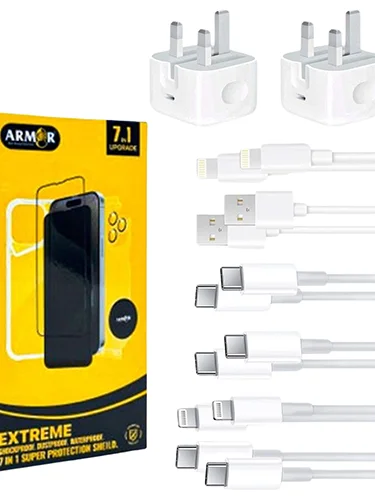 ARMOR حزمة حماية هاتف 15 في 1 – كل ما تحتاجه في مكان واحد product image (1)