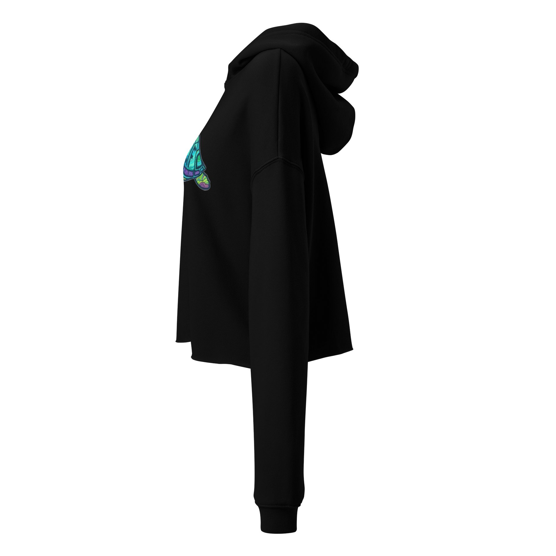 CCIF sea-turtle Crop Hoodie product image (2)