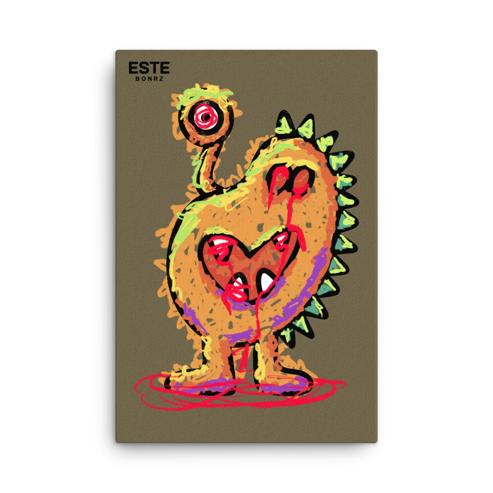 Canvas Orange Monster product image (1)