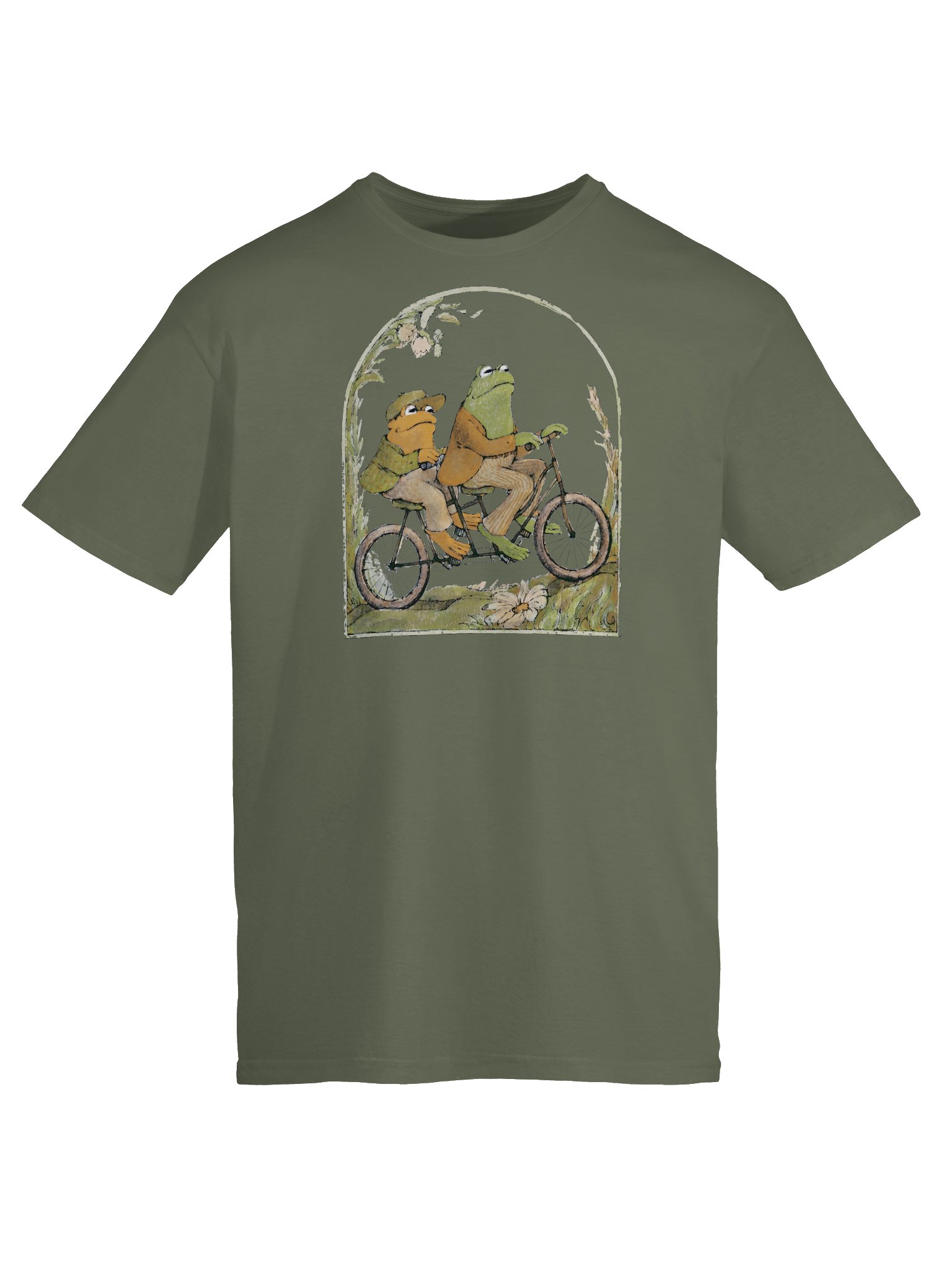 Frog and Toad Bike Unisex T-Shirt product image (9)
