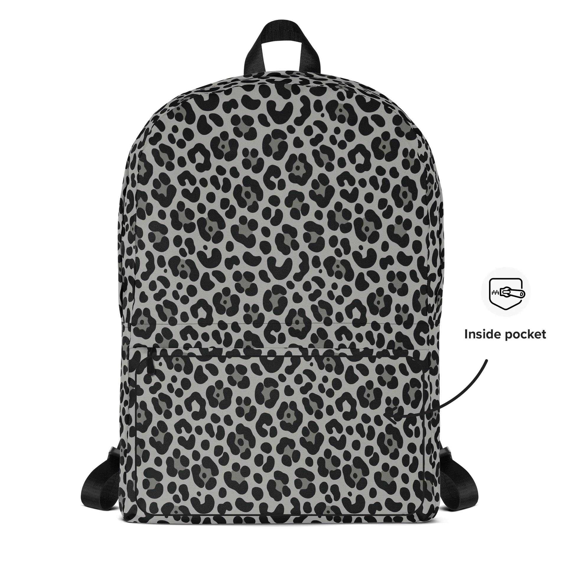 Stylish Snow Leopard Print Backpack for Everyday Use product image (5)