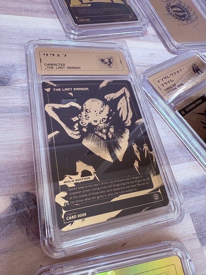 GOLD Last Dragon Card product image (1)