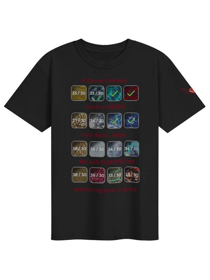 A Camo Grinder's Work Tee product image (1)