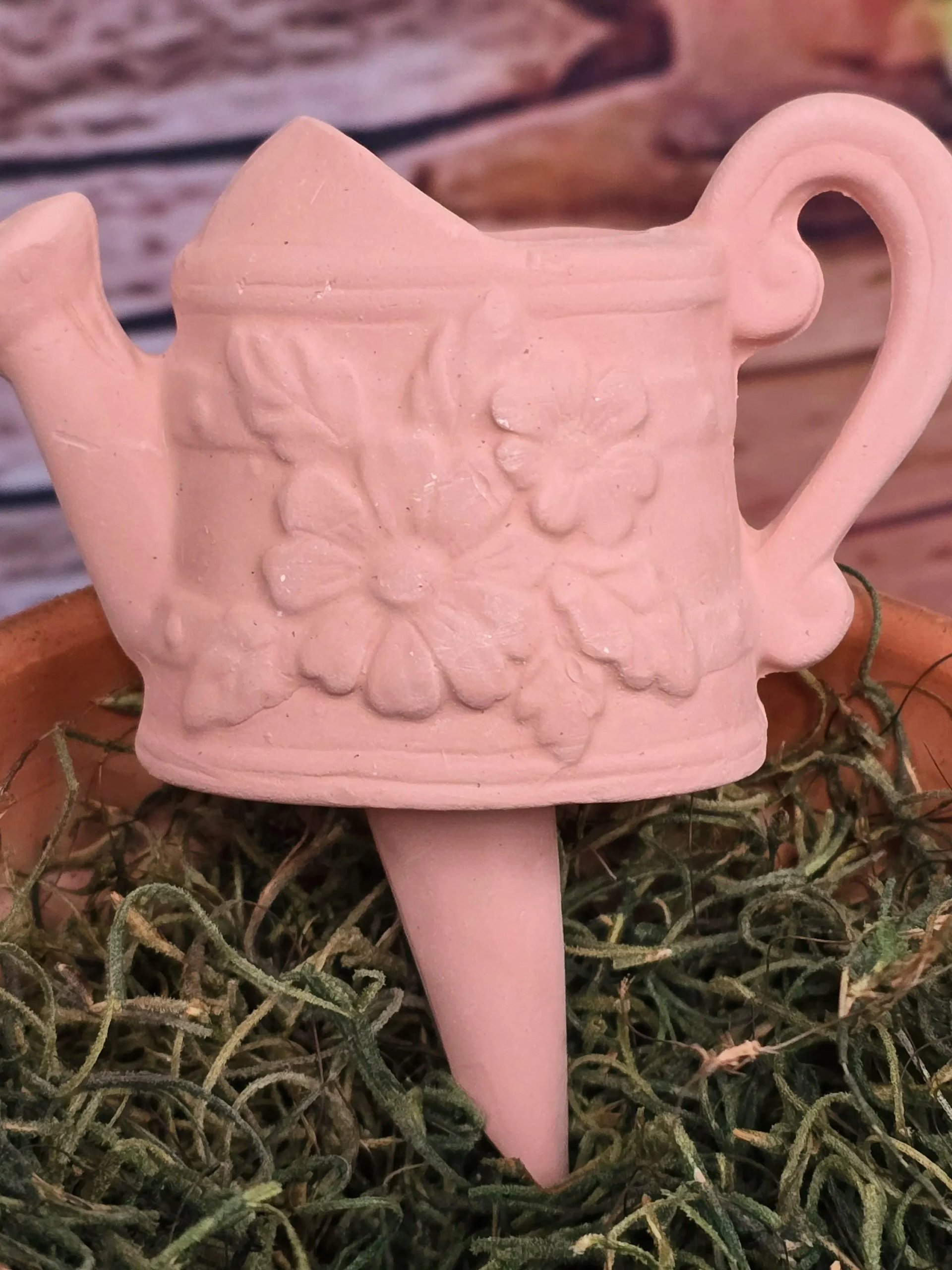 Handcrafted Terracotta Plant Water Spike: Houseplant Pot Sitter product image (4)