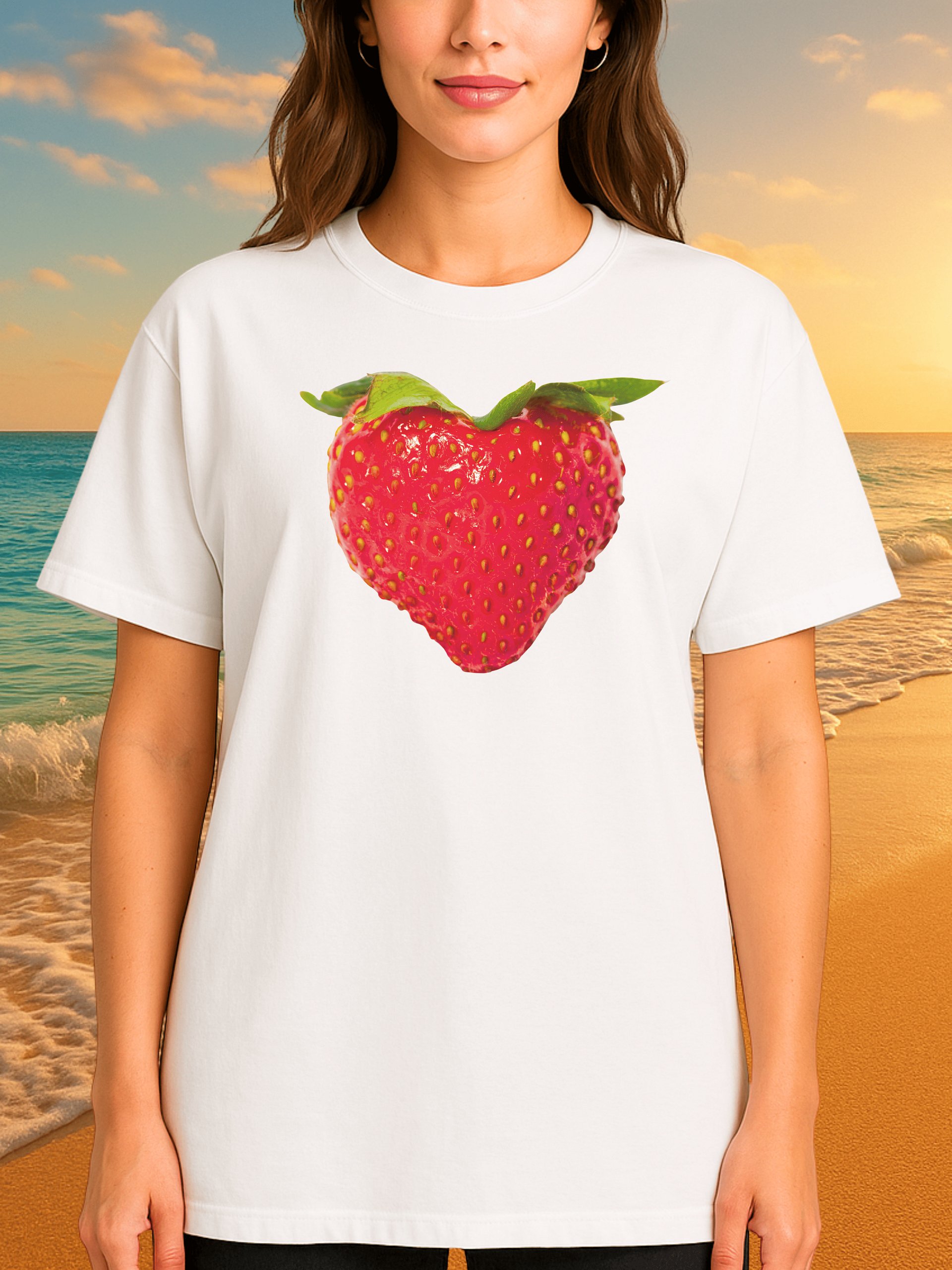 Strawberry Heart T-Shirt product image (21)