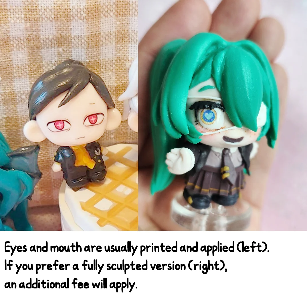 Custom SD Chibi Figure (Clay Commission) product image (6)