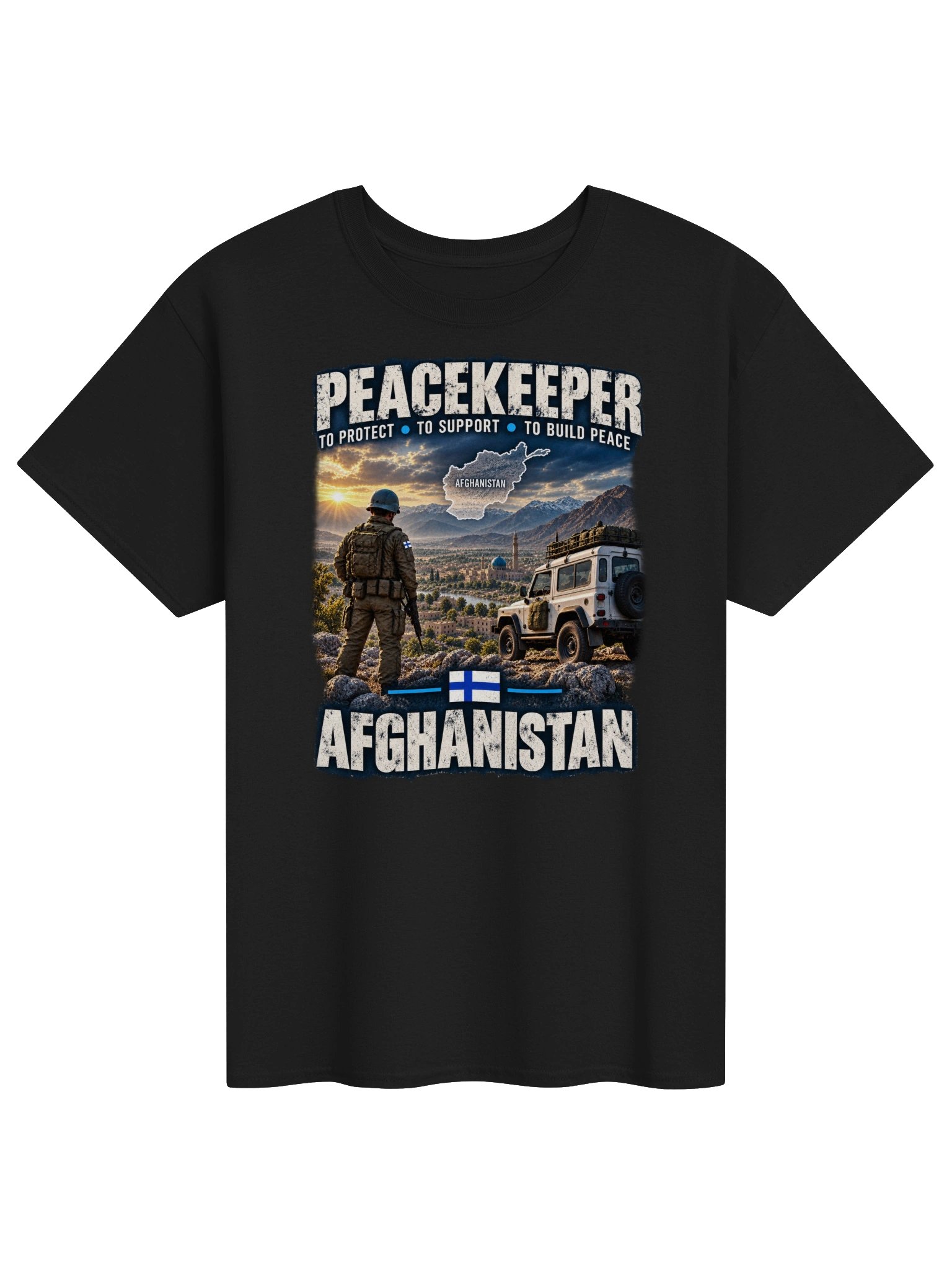 AFGHANISTAN Peacekeeper T-Shirt product image (1)