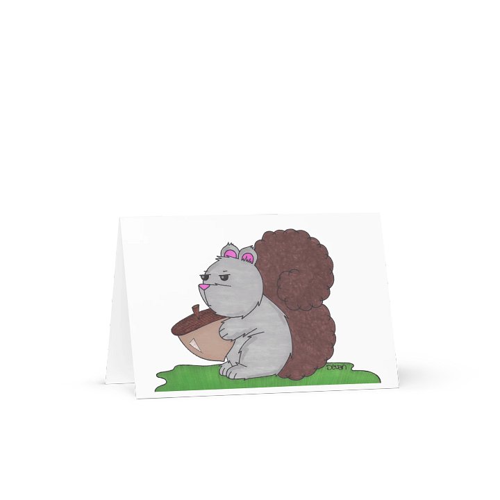 Motivational Animal Card: Squirrel product image (1)