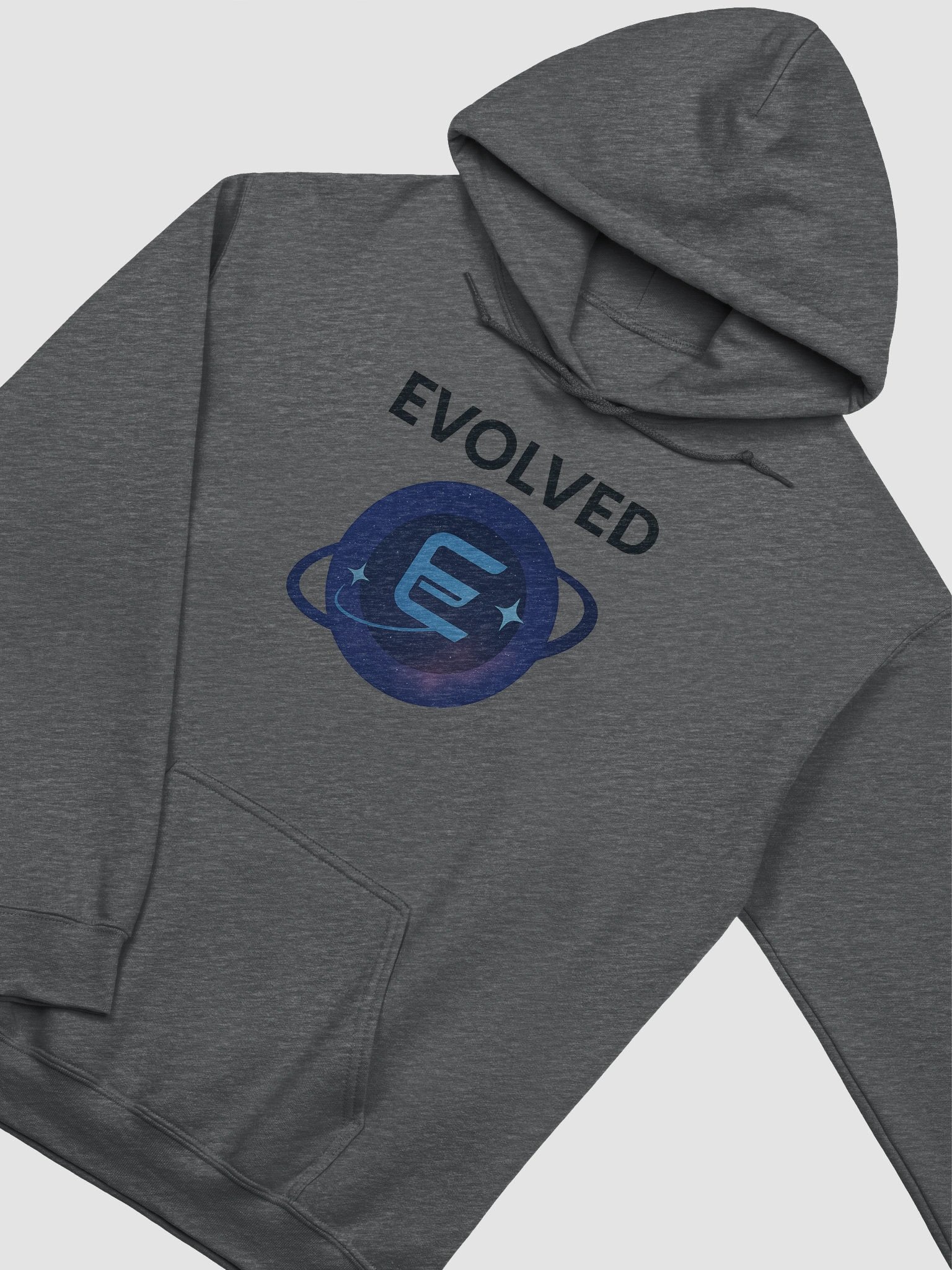 Evolved Galaxy Hoodie - Black Lettering product image (29)