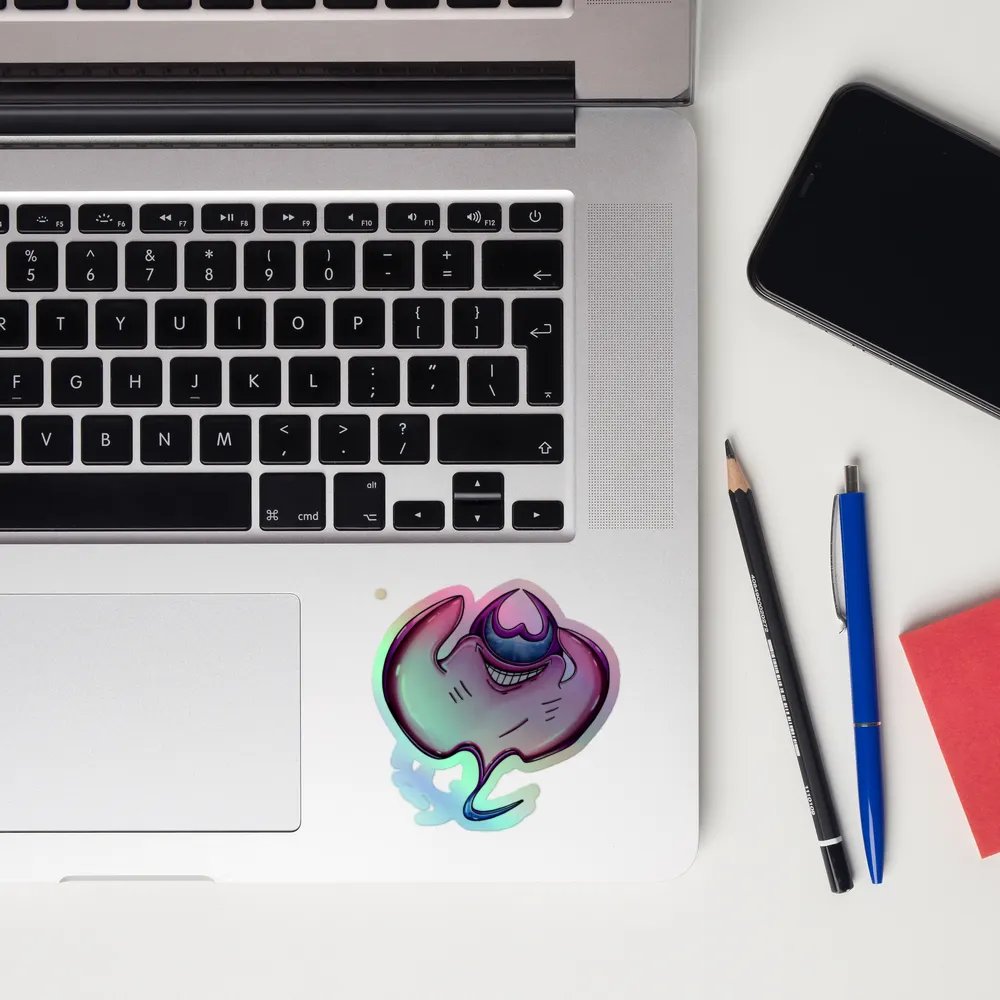 Whimsical Creature Holographic Sticker Sheet product image (12)