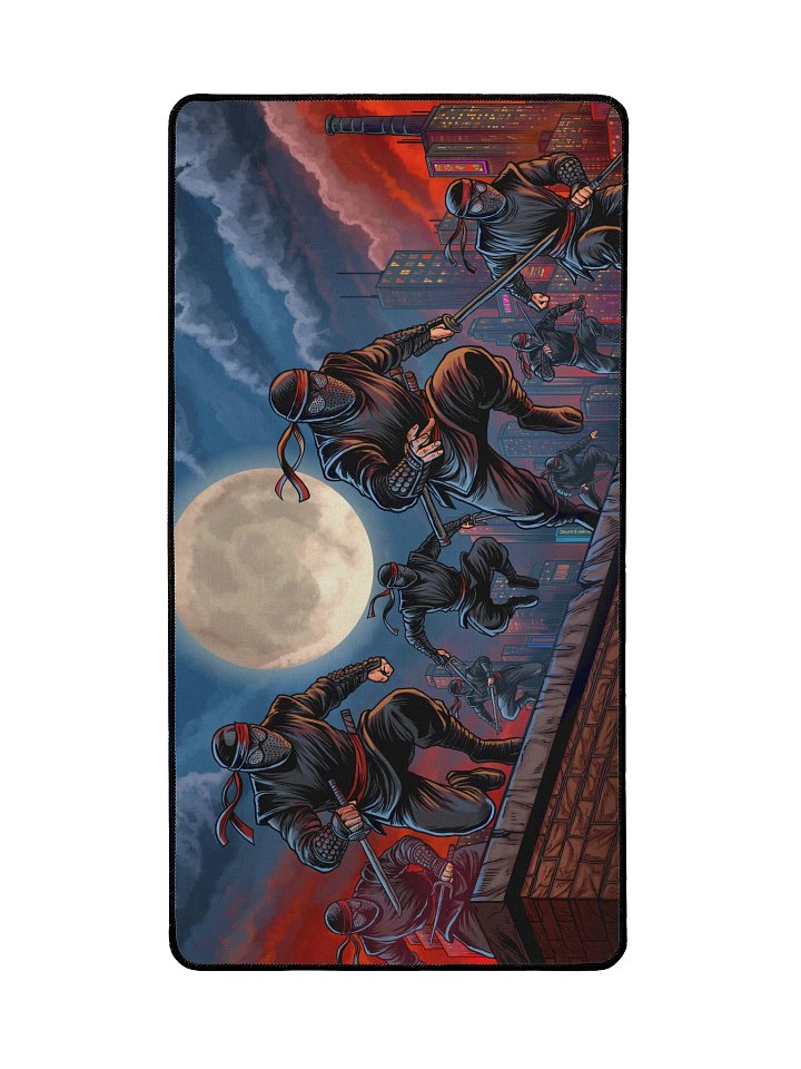 'Ninja' Hand Drawn Playmat by DarkSideTokens! product image (2)