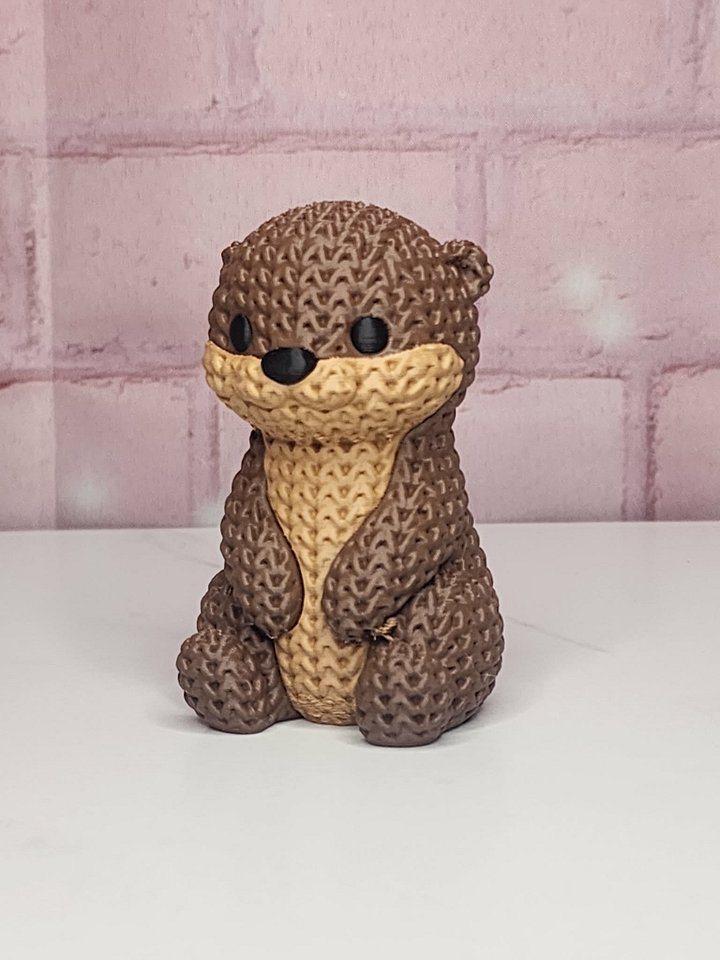 "Knitted" Otter product image (1)