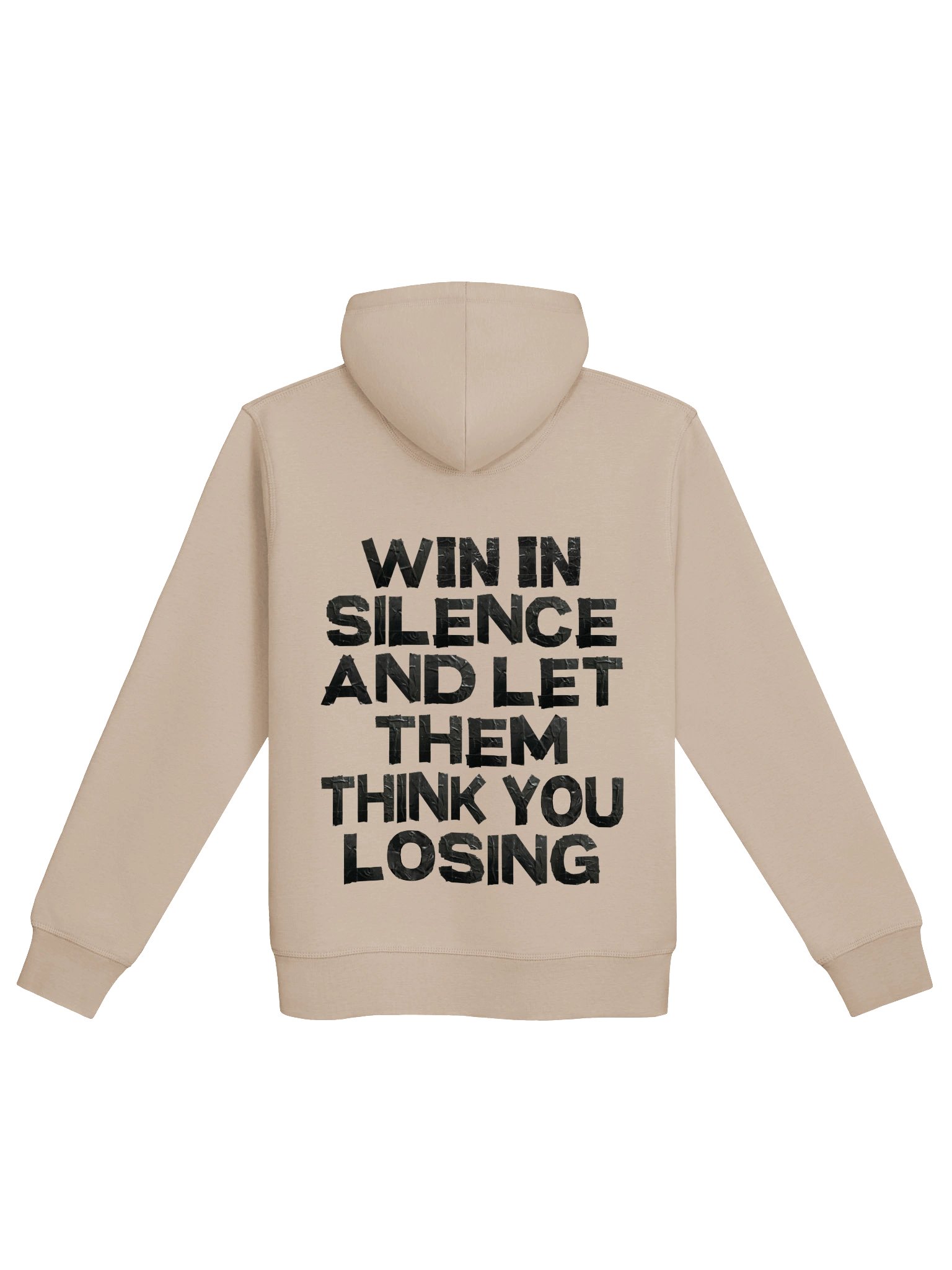 Win in Silence ladies Hoodie product image (2)