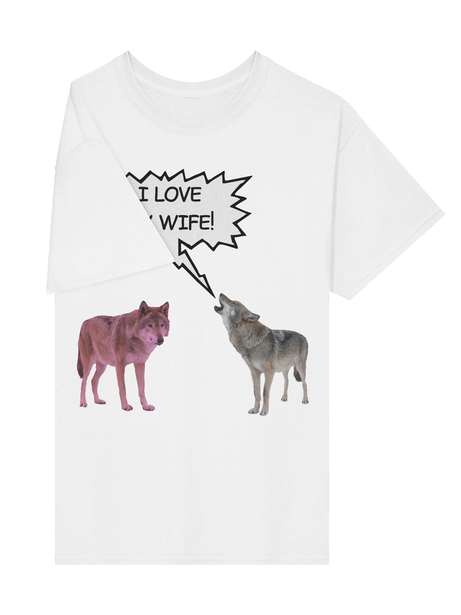 "I LOVE MY WIFE!" Tee product image (4)