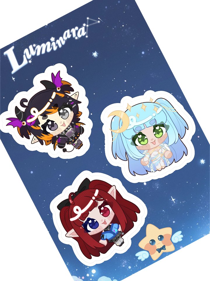 Luminara Sticker Sheet! product image (1)
