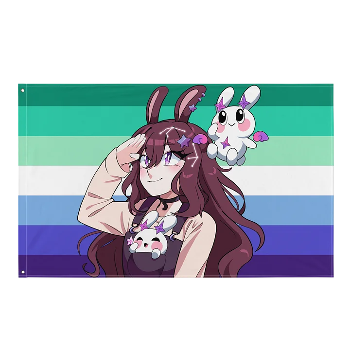 MLM Pride Flag - featuring Yuwuna and Mellow! product image (1)