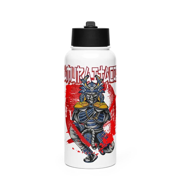 Samurai Tacos1 Stainless Steel Bottle product image (1)