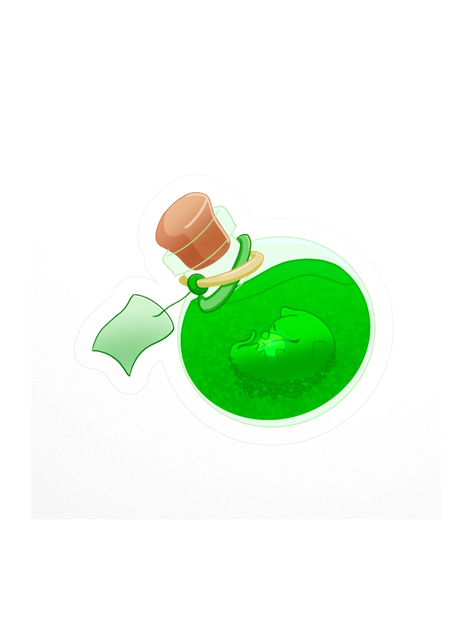 Mochi Boba Potion! Stamina Sticker product image (1)