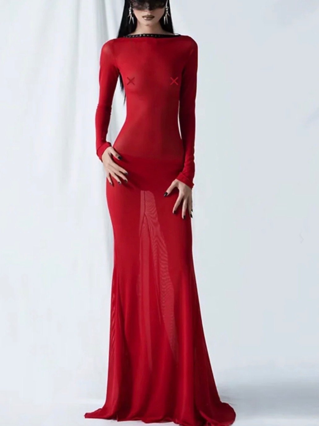 Maxi Red Dress product image (6)