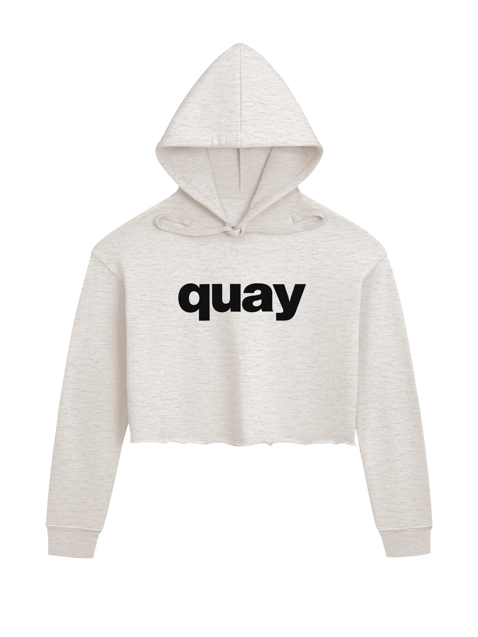quay cropped hoodie product image (1)