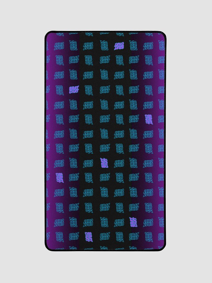 Brat Chat Dark Desk Mat product image (2)