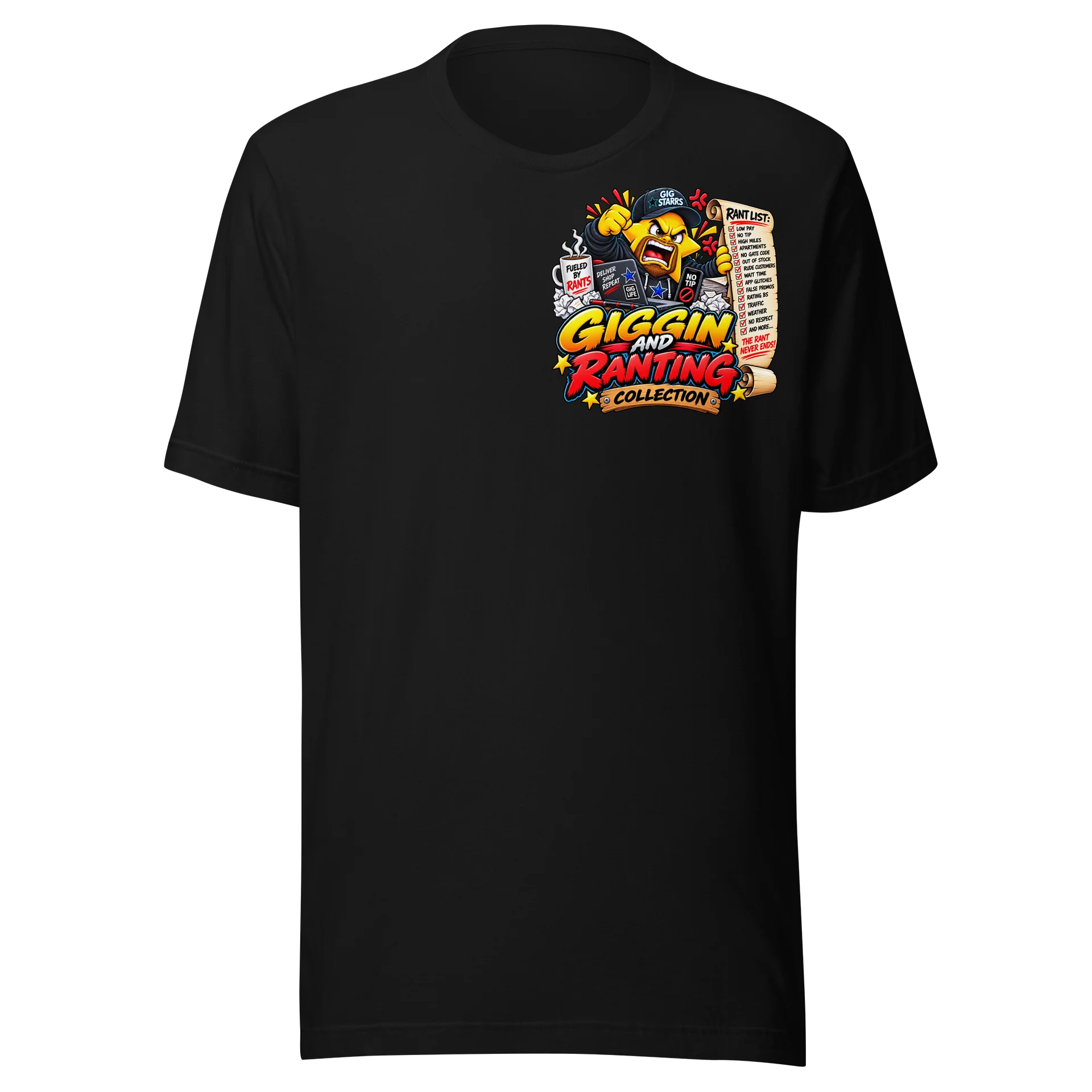 Mother Duckin Bots – Gig Worker Rant Tee product image (1)