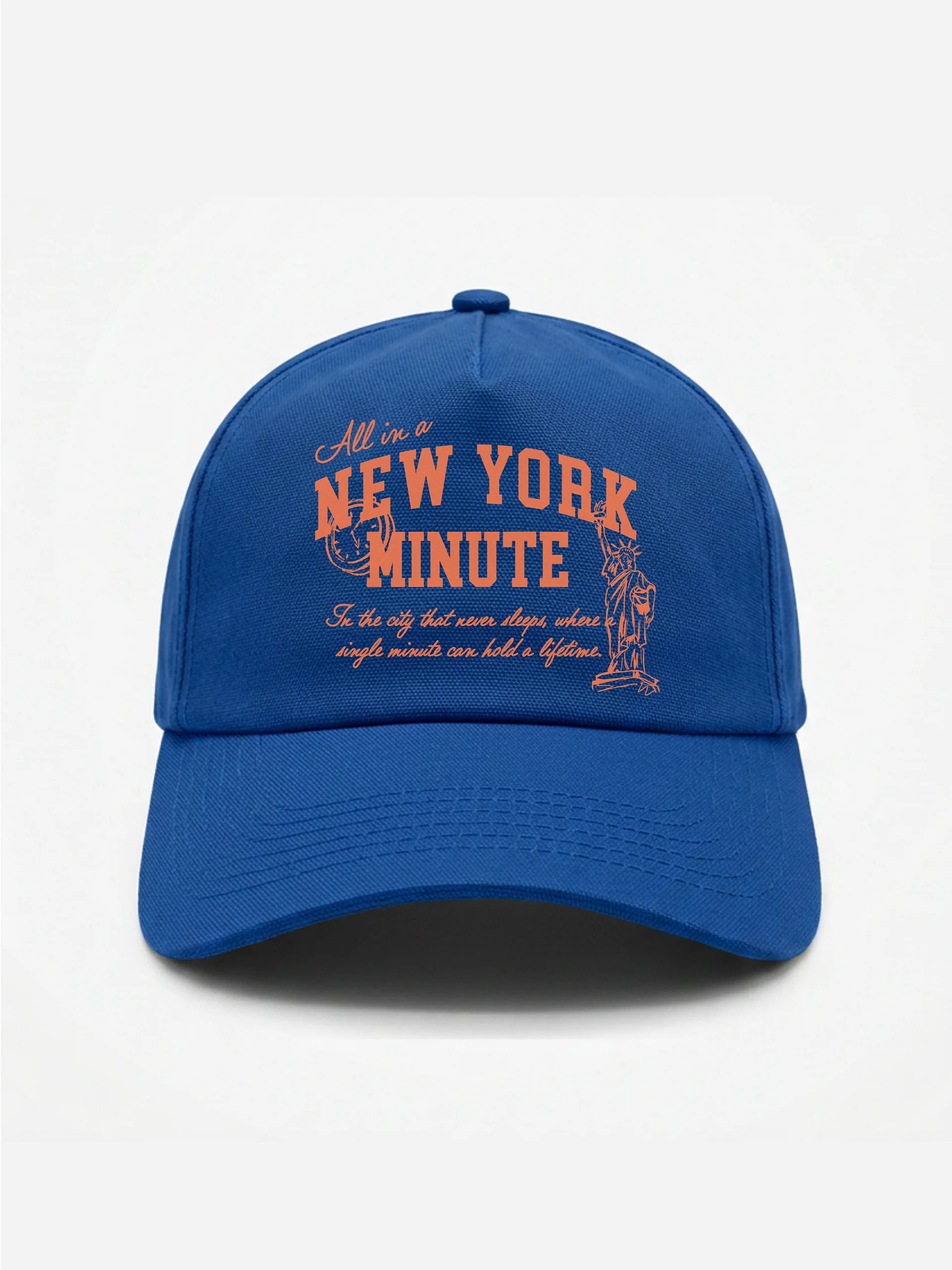 NYM Champions Mid-Profile 5 Panel Hat product image (1)