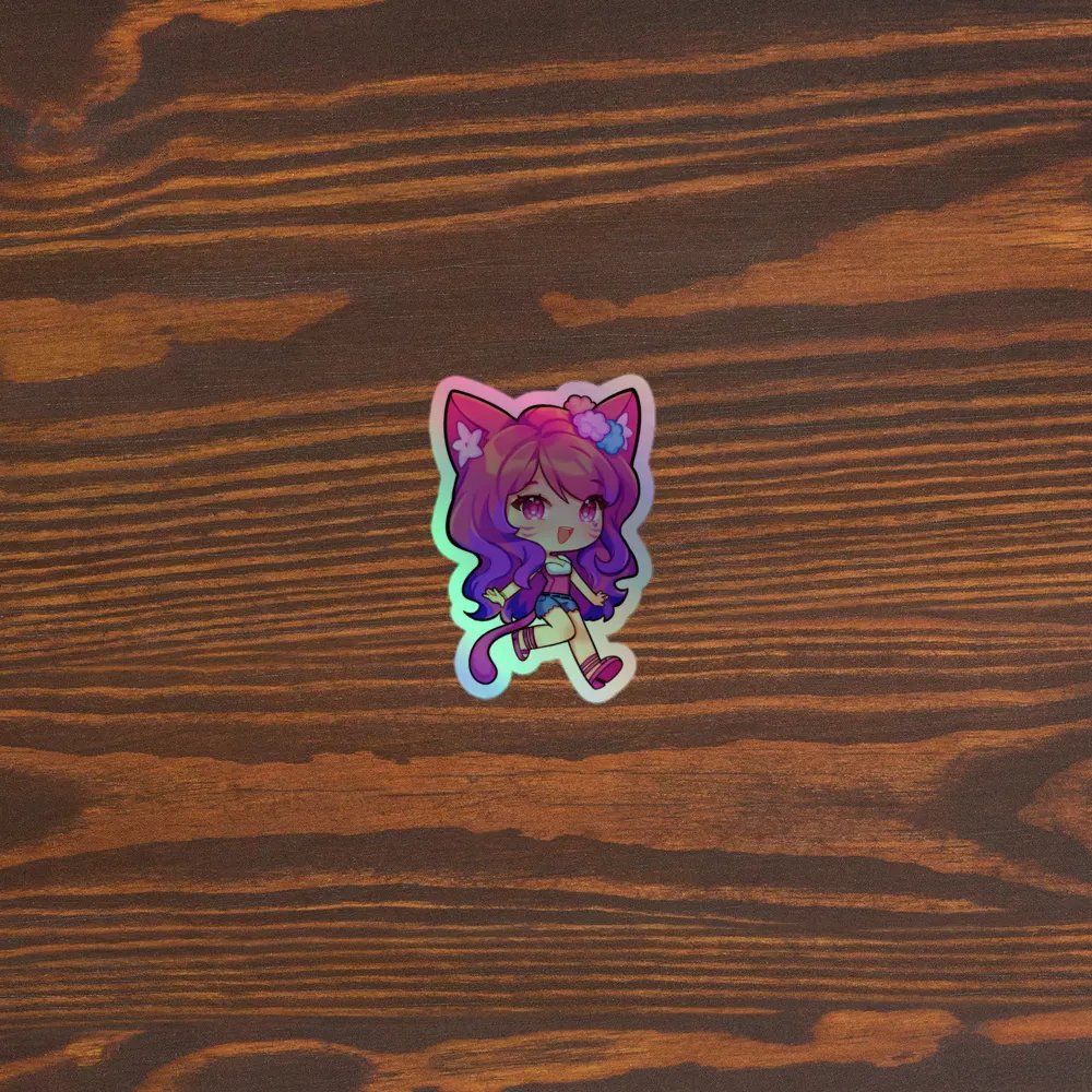 Hey! Holo Sticker product image (3)