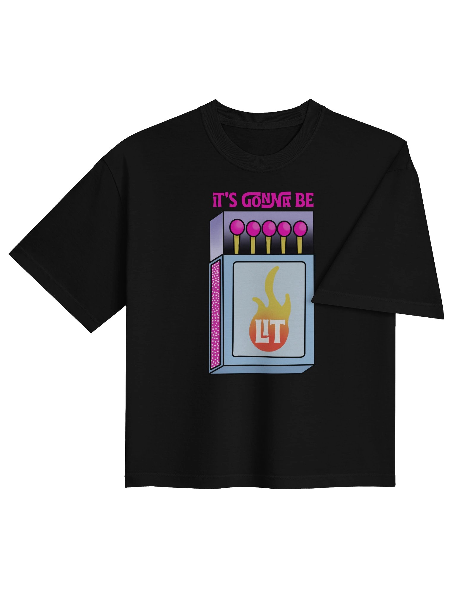 IT’S GONNA BE LIT Boxy Tee product image (7)