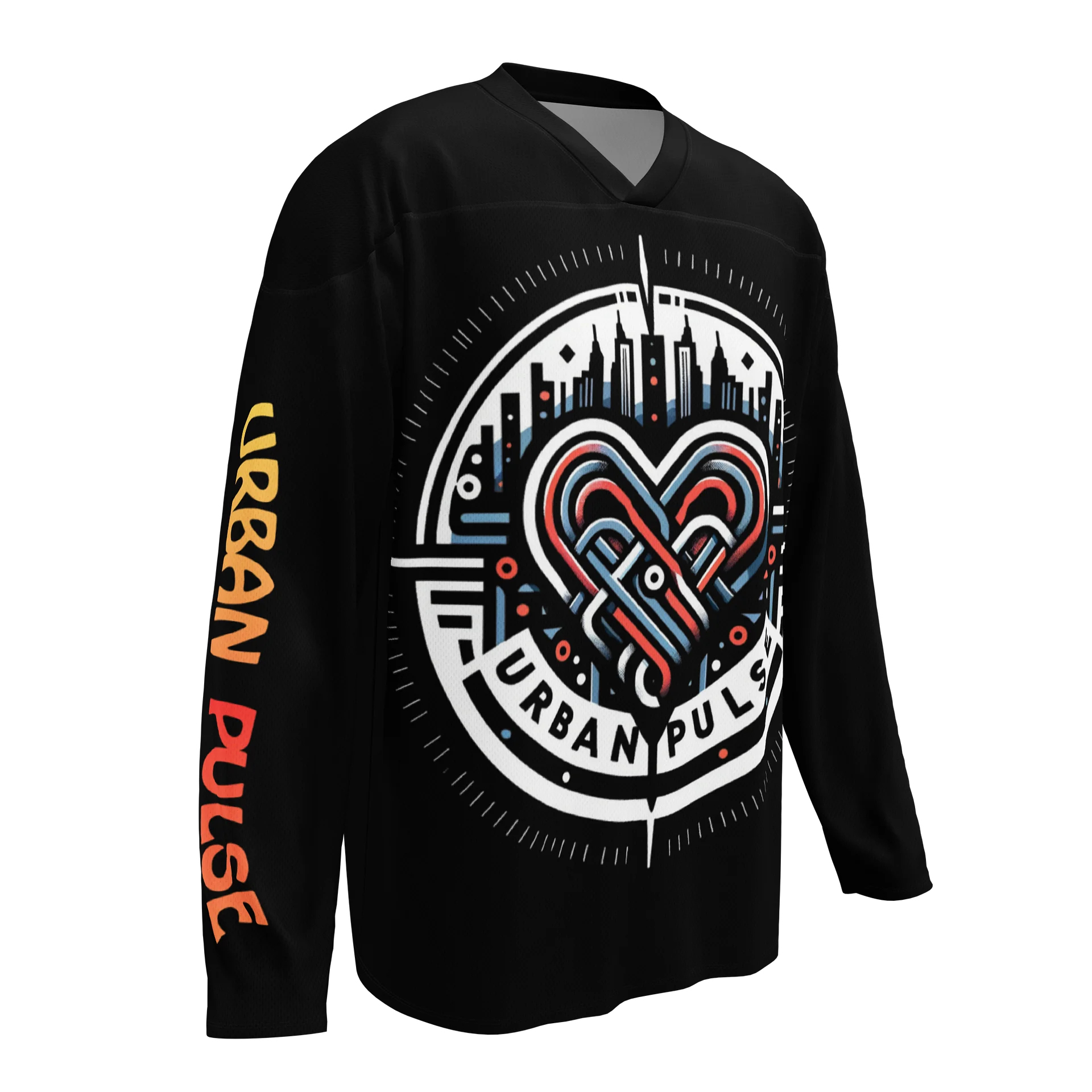 LIMITED EDITION - CNX Core All-over print Unisex Long Sleeve Tee — Urban Pulse 001 product image (3)