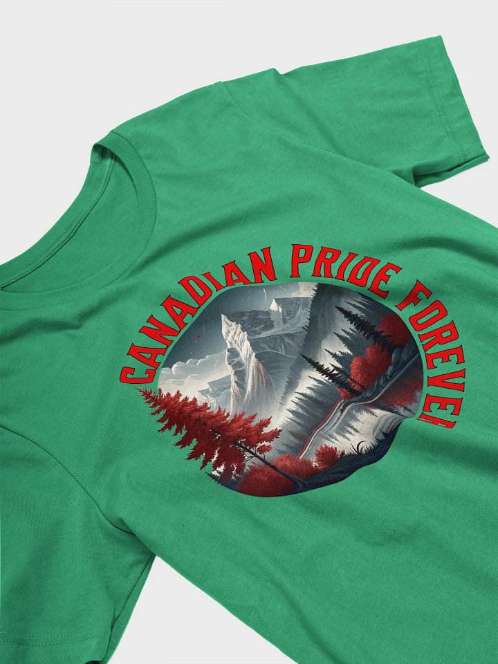 Canadian Pride Forever Mountain T-Shirt product image (2)