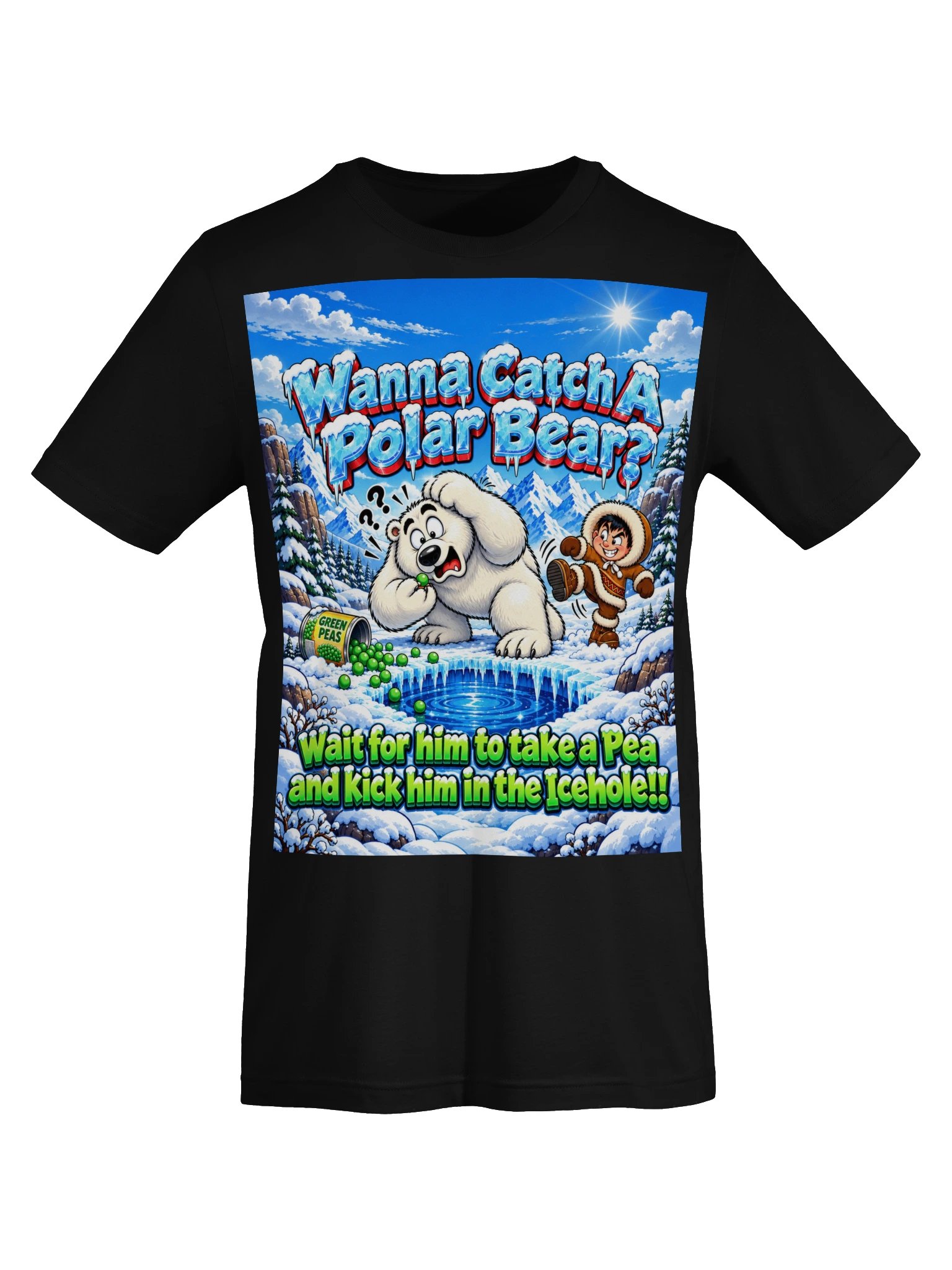 1 Earth Prints Polar Bear Bella+Canvas Unisex Jersey Tee product image (21)
