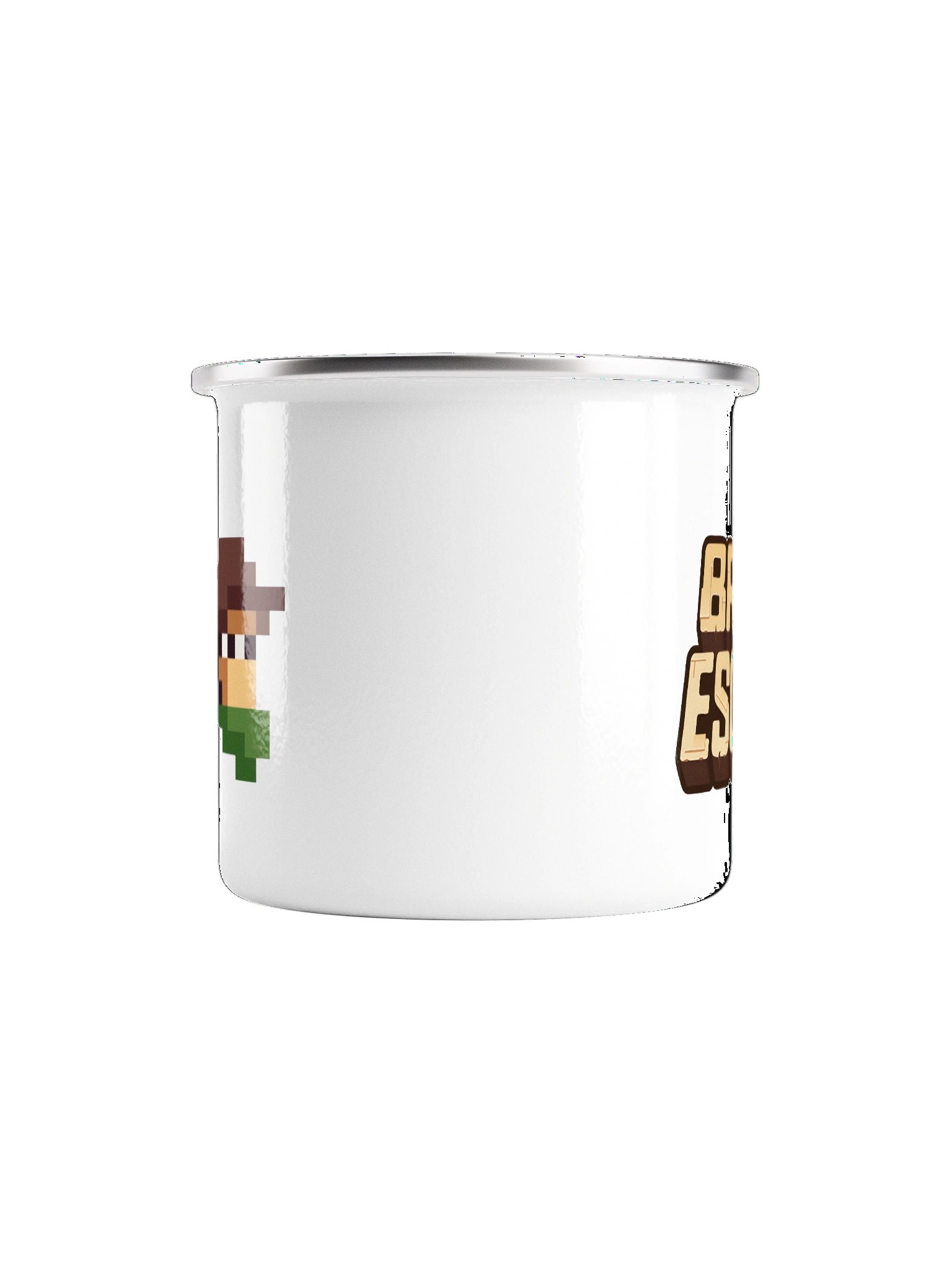 Brave Escape Pixel Art Enamel Mug product image (4)
