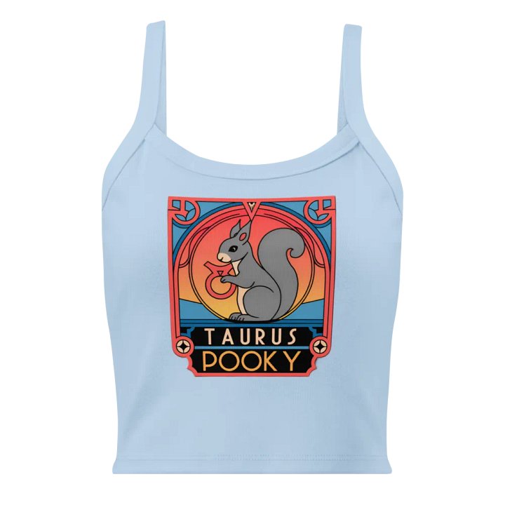 Taurus Pooky Art Deco Women's Tank Top product image (1)