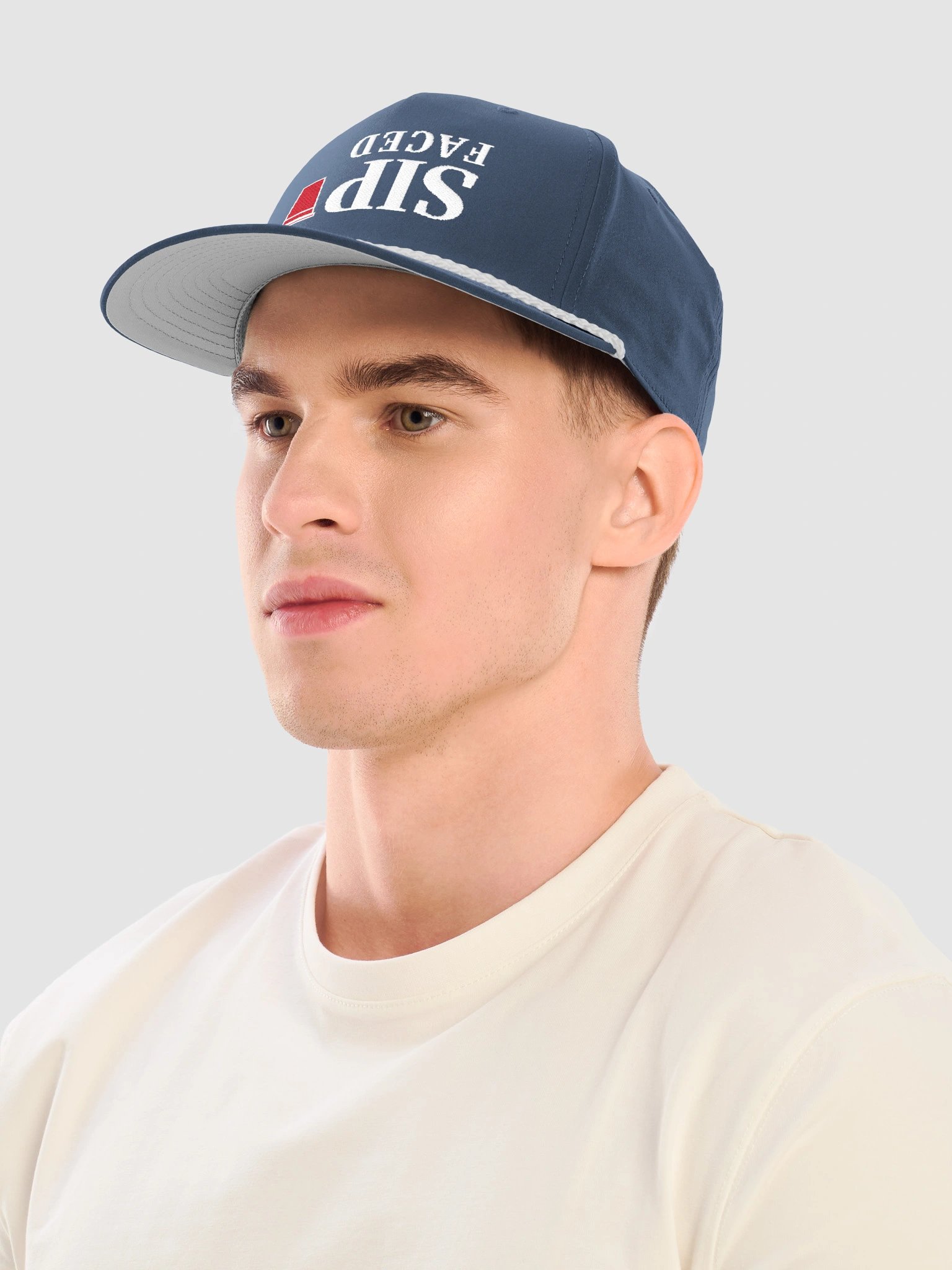 Sip Faced Upside-Down Rope Hat product image (7)