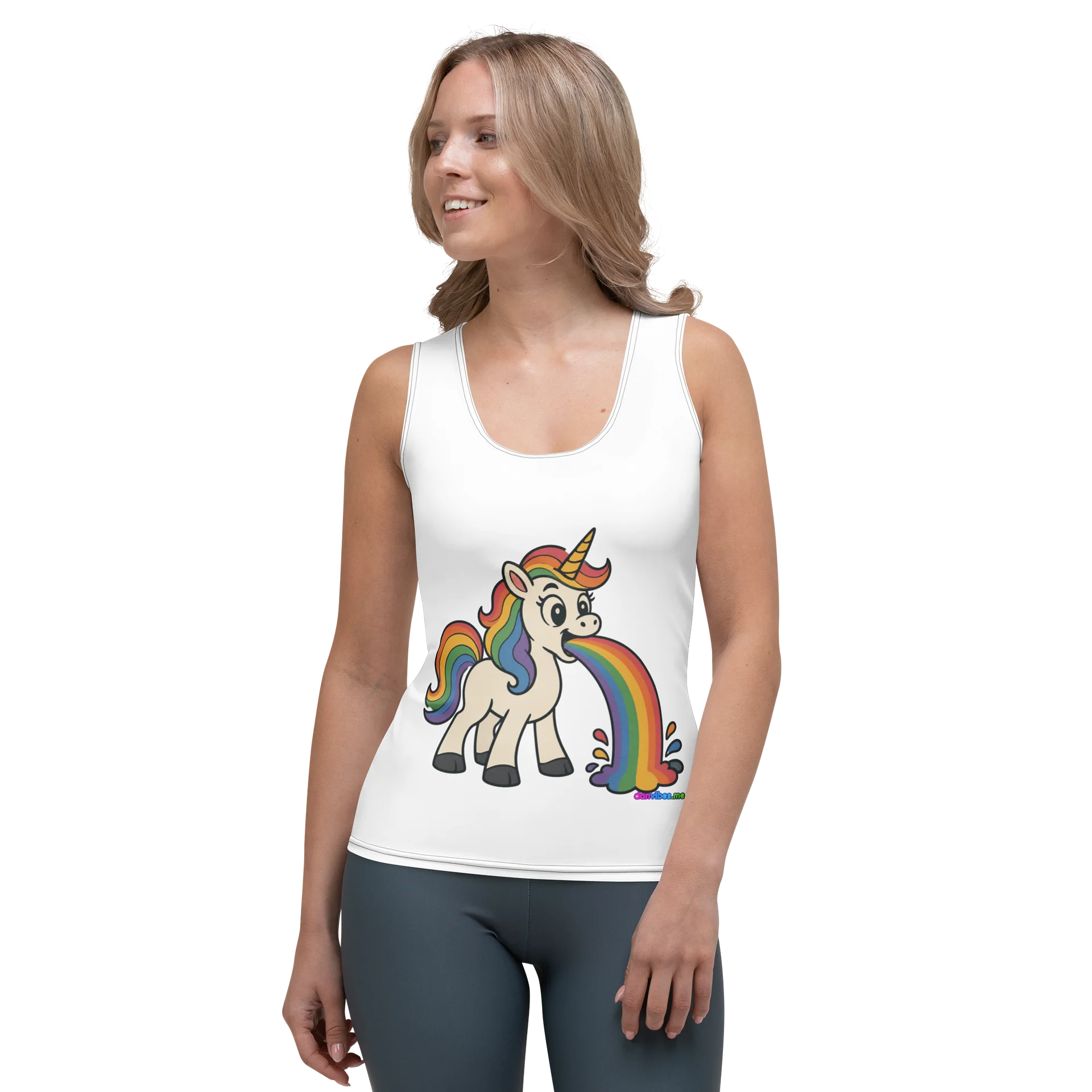 Puking Unicorn - Tank product image (1)
