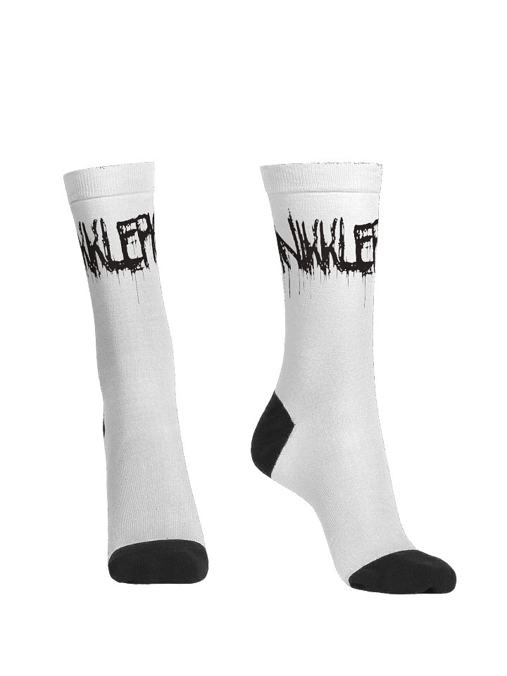 ImNikklePickle white socks product image (2)