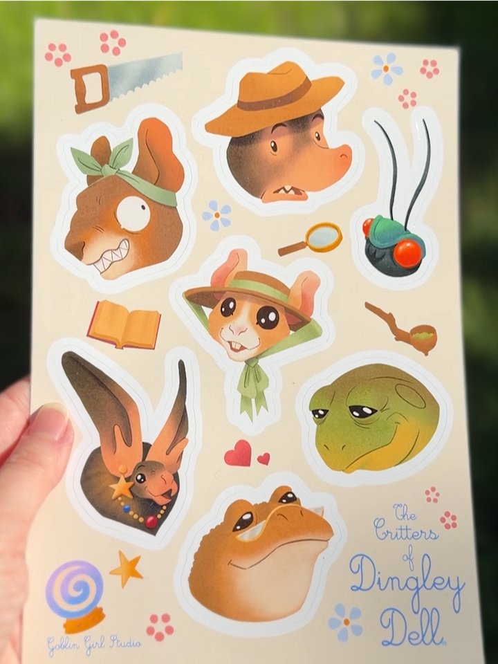 The Critters of Dingley Dell--but sticky! product image (1)