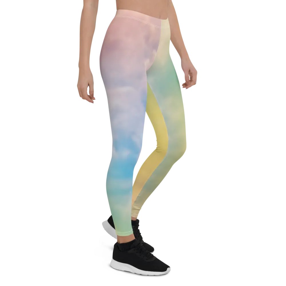 Blur cloud rainbow Design Legging - V10 product image (7)