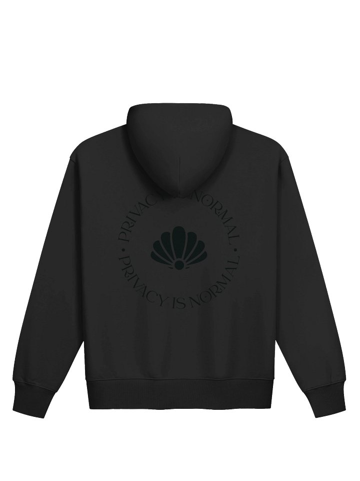 Privacy is Normal Heavy Zip Hoodie product image (2)