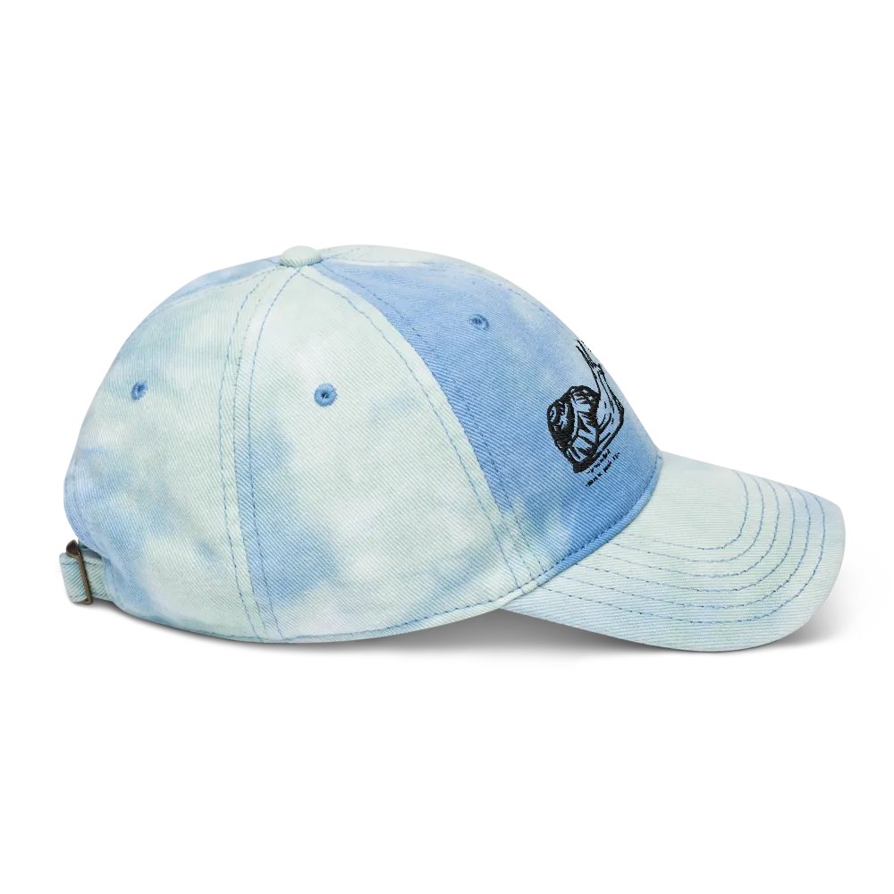 Romantic lover-snails kissing tie-dye hat product image (11)